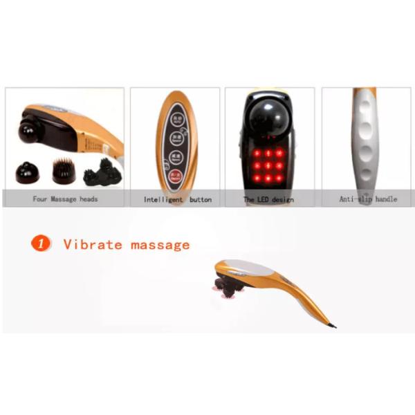 Intelligent Electric Rechargeable Magic Wand Massager Anti - Slip Percussion Massager