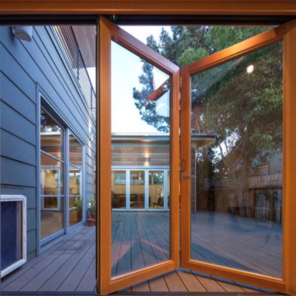 Inward / Outward Opening Commercial Aluminium Doors Durable AS2047 CSA Standard