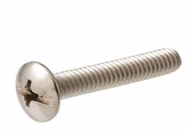 M4 M6  Steel SS304 Slotted Phillips Drive Cross Recessed Truss Head Machine Screw