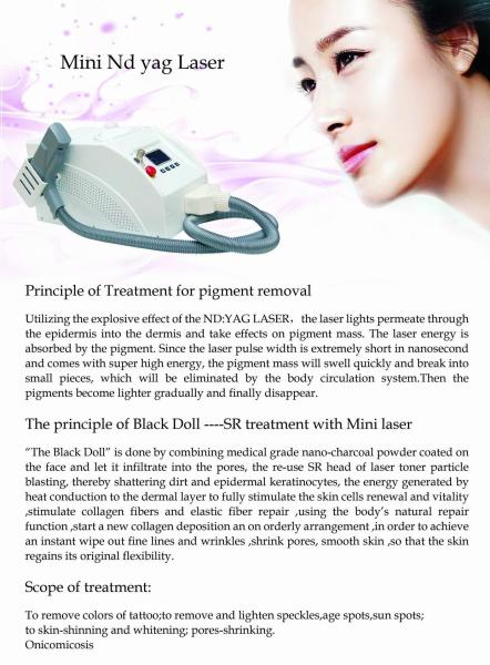 mini nd yag laser tattoo removal laser q switched nd yag laser