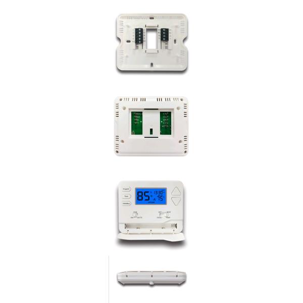5/1/1 Day Programmable Heat Pump Thermostat 2 Heat/1 Cool DIY Instal with 4.5 sq Inch Display