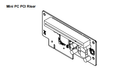 ATM Spare Parts NCR  009-0030957 MINI PC PCI RISER