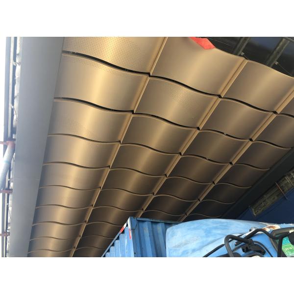 Shopping Mall 1600x5000mm Solid Cladding Panel 1.5mm Thickness