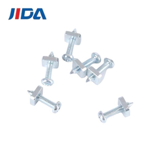 C1008 M2x10mm Pan Head Hex Adjustment Screws Zinc Plated