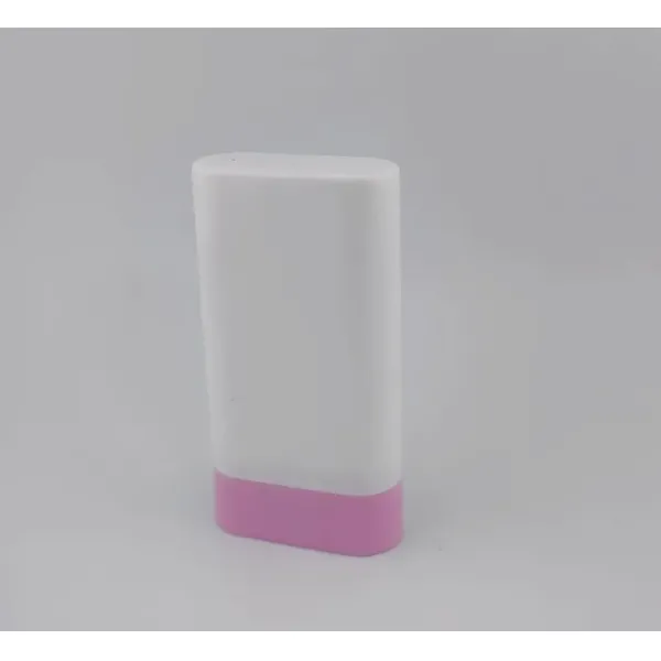 Plastic Empty Cosmetic Oval Twist Tube Stick Container