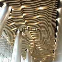 Aluminum Twisted Wave Metal Panel Interior/Exterior Decorative Wall Cladding