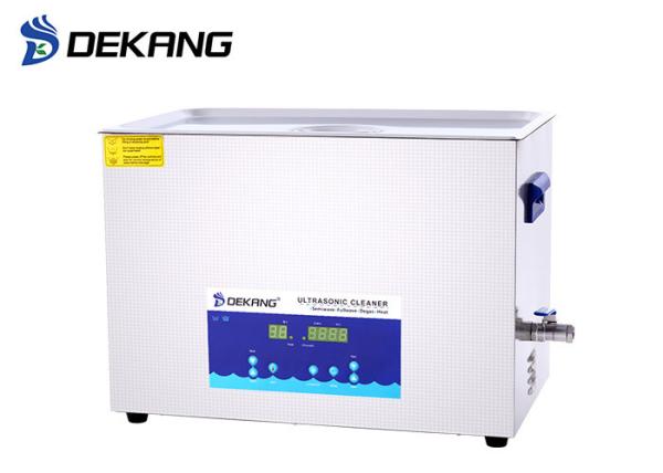 Surgical Instruments Medical Ultrasonic Cleaner 30L Silver Traditional Shape