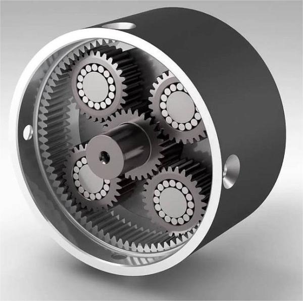 Planetary Gearbox Reducer with Cast Iron Material Speed Input Gearing Arrangement Planetary Planetary Gearing 1000 RPM