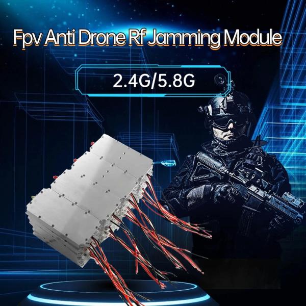 Input Power dBm ≤0-20dBm Anti UAV Jamming Module 1.5g 1.2GHz 5.8g Detector Drone GPS