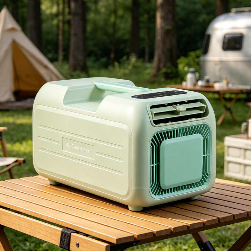 Modern Portable Air Conditioner 4800BTU Real Compressor No Drainage Voice