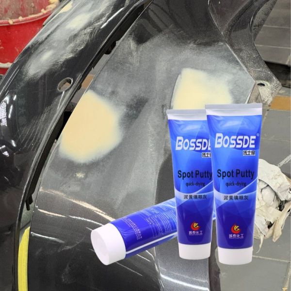 Bossde Spot Putty Reliable Fast Repair Formula 300g Easy Sanding For Auto Paint Defects