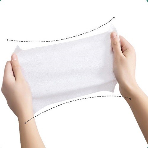 No Fragrance 60pcs Sensitive Skin Baby Wipes Non Woven Spunlace