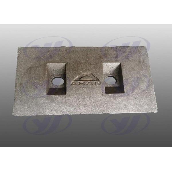 Износоустойчивое литое железо, конкретное смешивая лезвие, конкретный смешивая з