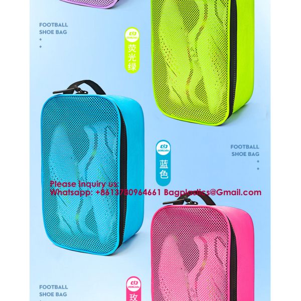 Shoe Bag For Travel, Water-Resistant Shoe Pouch For Gym, Odor-Resistant Soccer Cleats Bag For Sport Travel, Sneaker Bags, Waterproof Travel Shoe Bags with Zipper for Packing, Golf Shoe Dust Bags