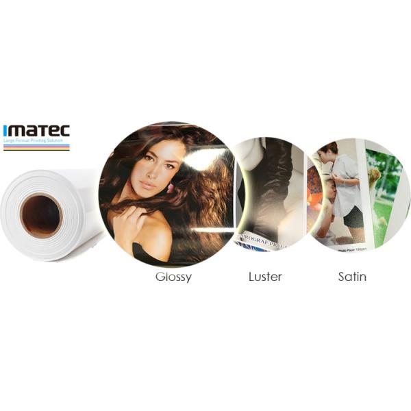 Pigment Dye Water Based RC Glossy Photo Paper For HP Epson