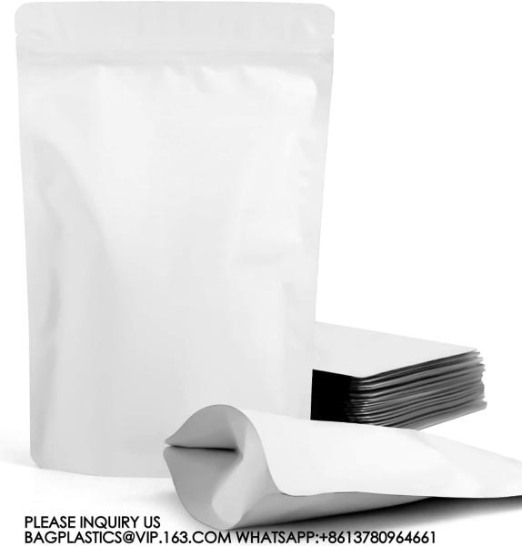 Sustainable Recyclable Pack Resealable Stand Up Bags,Smell Proof Pouch Sealable Foil Pouch Bags For Packaging