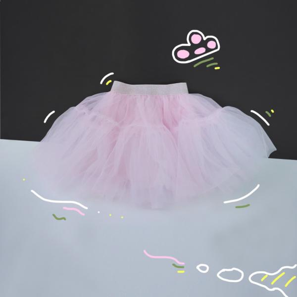 Случайное Gauzy платье свадебного банкета юбки для маленькой девочки