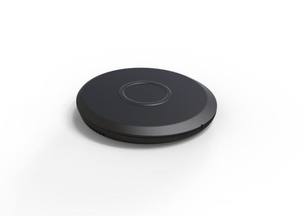 Pad de carregamento portátil sem fio Alarme duplo Pad de carregamento do Iphone com relógio em tempo real