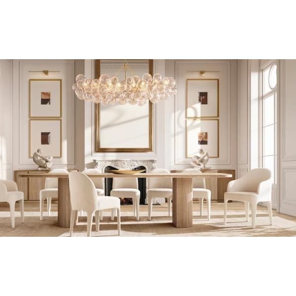 Meubles de table de console en acier inoxydable personnalisés avec plafond de pierre sintrée / céramique