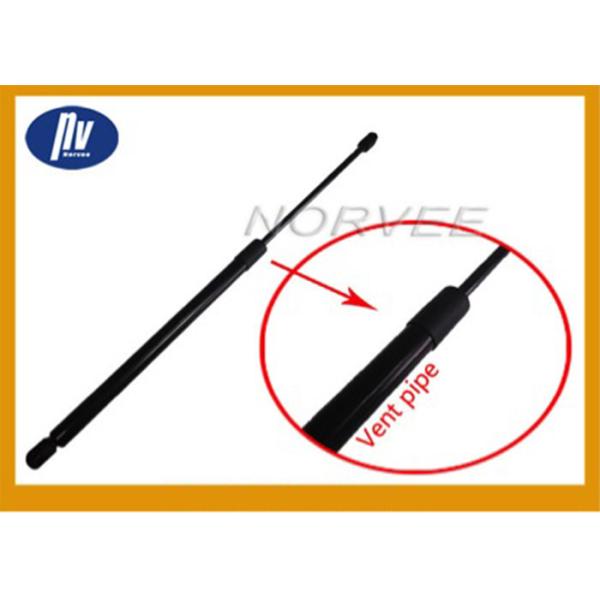 Black Gas Door Struts With Vent Pipe , Truck Cap Gas Struts For Machine