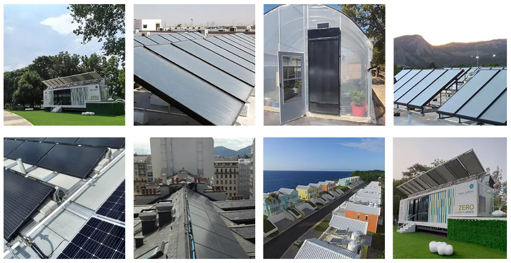 Flat Plate Solar Thermal Collectors For Commercial Hot Water