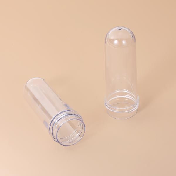 Transparency Cosmetic PET Bottle Embryo Food Grade / Pharmaceutical Grade