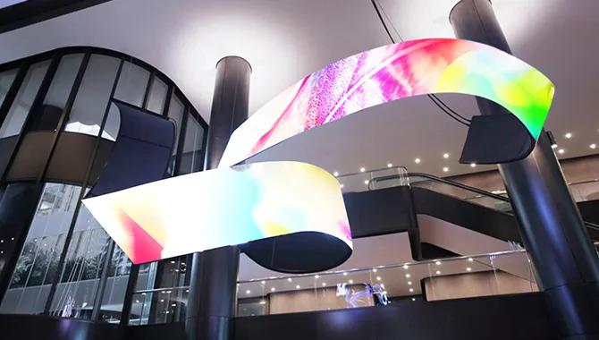 Customization ，Lightweight Small Pitch Flexible LED Screen 3 Years Warranty