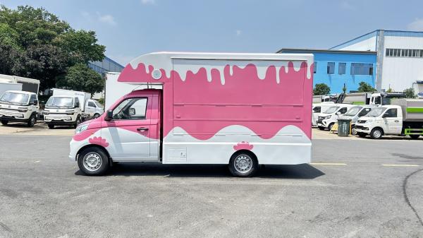 Foton 115 Horsepower 1.5L Displacement 5 Speed Gearbox Ice Cream Vending Truck Cake Dessert Vending Machine Advertising Truck