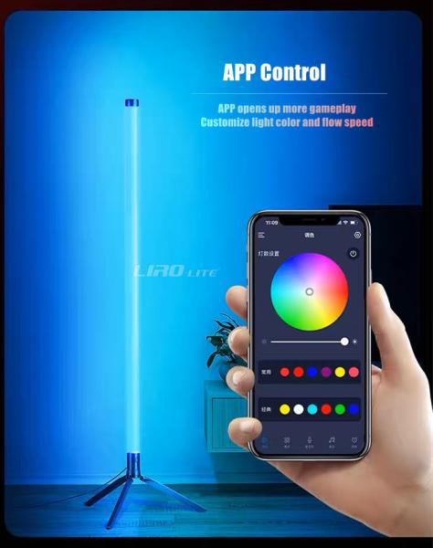 IP65 360 Degree Wireless DJ DMX RGB Astera Titan Tube LED Pixel Light