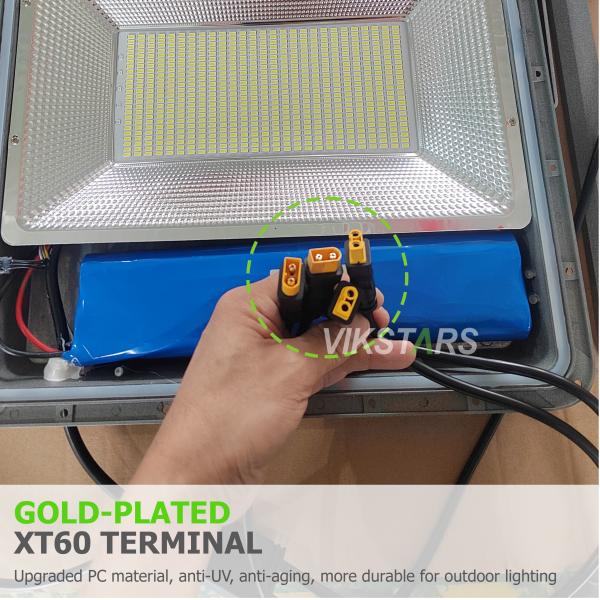 600w 800w Luces de inundación solares Iluminación de estadios Iluminación al aire libre Reflectores solares de alta potencia