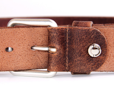 Пояс Джин года сбора винограда s людей „кожаный классический с пряжкой Prong Pin сплава цинка