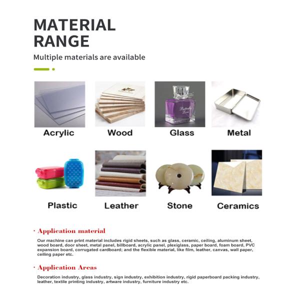 Industrial 6090 UV Printer Flat Panel Phone Case Cylindrical Cup Card Logo Crystal Label Pattern