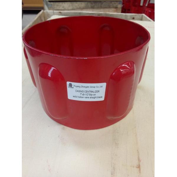 Api Standard Elastic Spring Casing Centralizer / Half Rigid Casing Centralizers