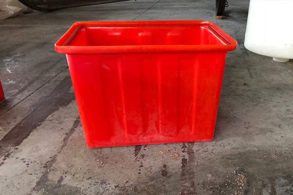 Red Heavy Duty 160L Plastic Recycling Bins Water Tank For Aquaponic Fish Fram