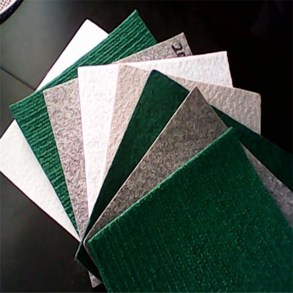 100% polypropylene non woven geotextile , PP Staple Fiber geotextile fabric OEM