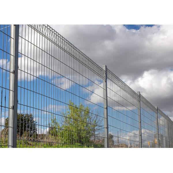 Durable Welded 358 Anti Climb Security Fence 3'' X 0.5'' X 8 Gauge For Airport