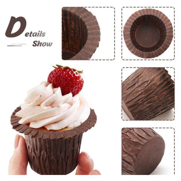 Disposable Cup Holders for Baking Cake Cups Cake Paper Cups Liners Currency US