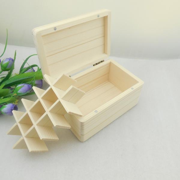 Wooden Essential Oil Storage Box Home Fragrance Carrier Case, Aromatherapy Organizer Makeup Nail Polish Perfume Container
