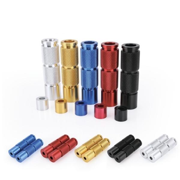 CNC Aluminum Motorcycle Modified Parts Pegs Rear Pedals Set For BMW / Honda