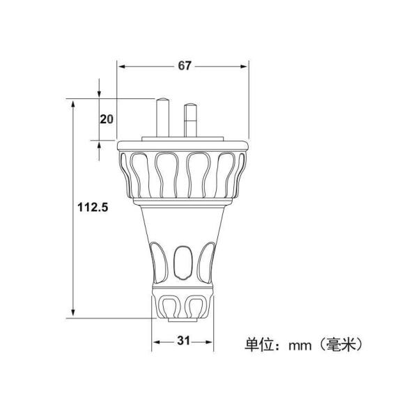Frequência 140Hz Gd-Austrália Plug Directo Plug Impermeável 3p Plug para a indústria da Zelândia