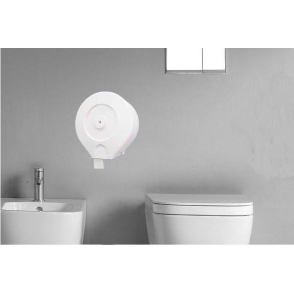 Plastic Jumbo Roll Tissue Dispenser , Mini Jumbo Toilet Roll Dispenser With Lock