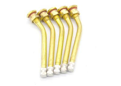 Bolt In Tubeless Brass Valve Stems V3.20.6 O Ring Seal Brass Core CE Certification