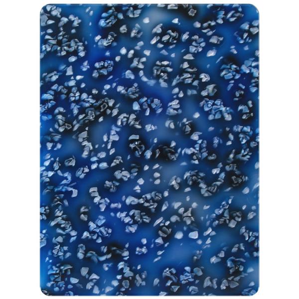 4x8ft Blue Colored Cast Perspex Pearl Acrylic Sheets Laser Cut Board