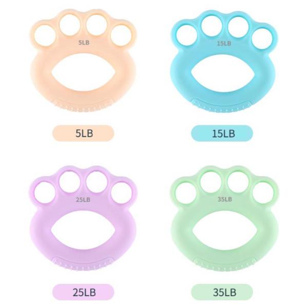 Customized Silicone Ring Hand Gripper Finger Stretcher-Exercise For Kids