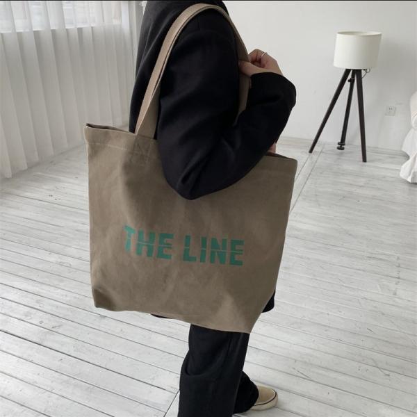Accepable OEM/ODM Letter Print Cotton Tote Bag for High Demand