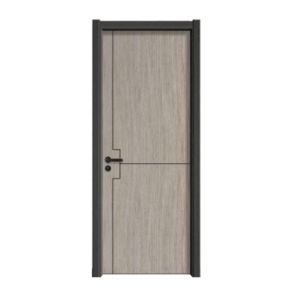 Hollow Board Wpc Door Composite Internal Room Wood Interior Doors Manufacturer Wholesale Price for Bathroom