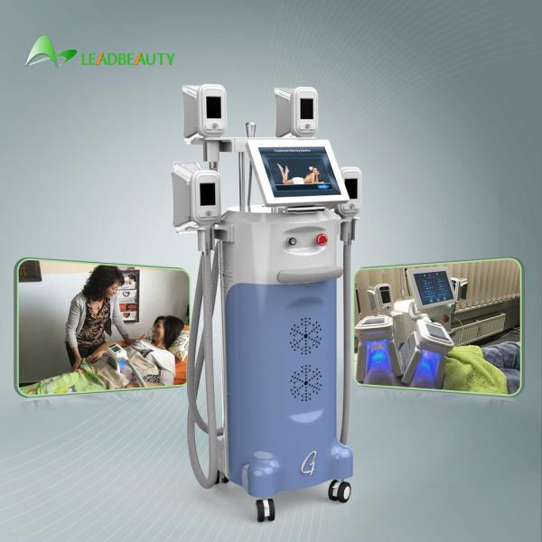 4 cryo handles cold weight loss cryotherapy newest cool tech fat freezing machine for clinic