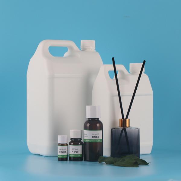 Fresh Oraganic Herbs Fragrance Essence Oil For Aromatherapy / Diffuser Herbs Scented Essence