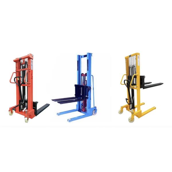 1000kg - 5000kg Manual Stacker Forklift Heavy Load Manual Lift Stacker