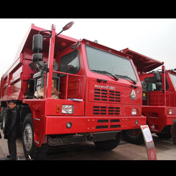 SINOTRUK HOWO 420 Hp Heavy Duty Dump Truck / Mining Dump Truck 70 Ton Loading Capacity